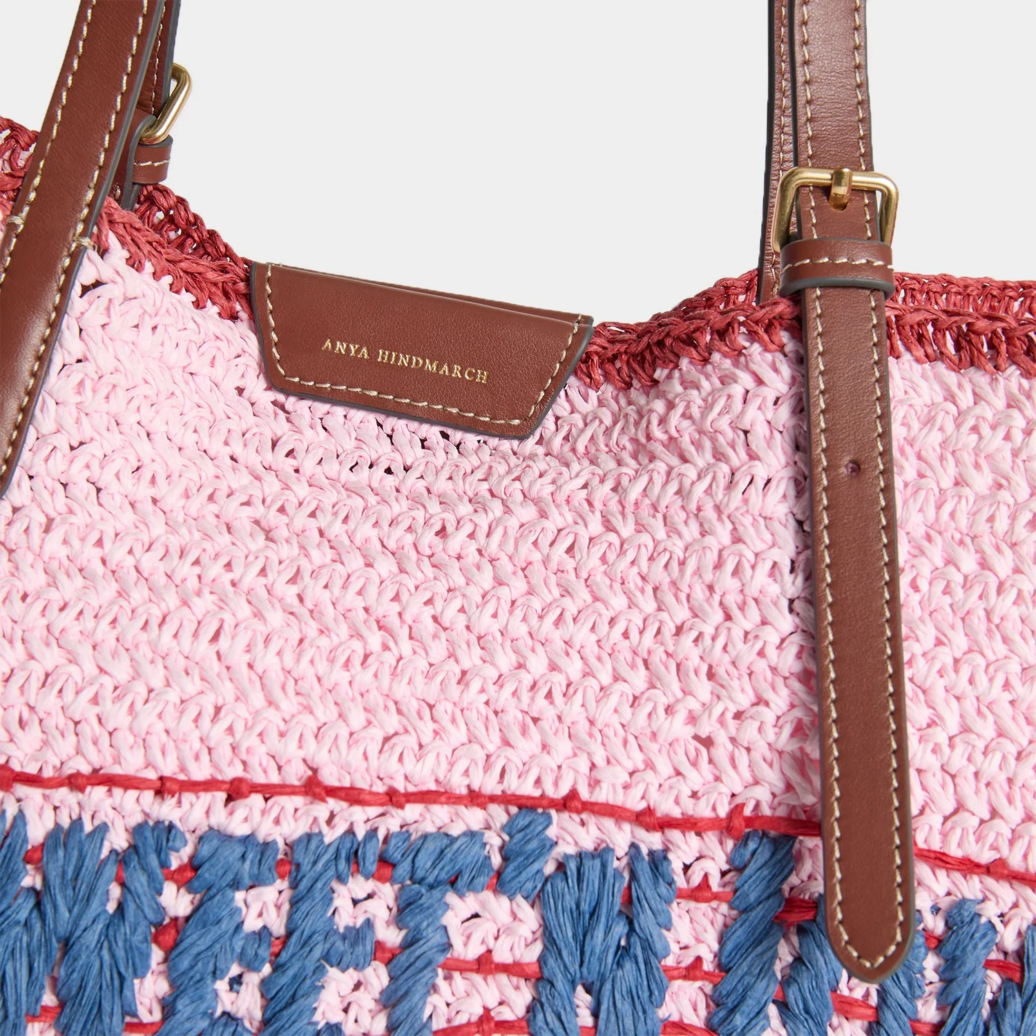 Anya Brands Sweet’N Low Raffia E/W Tote - Image 6