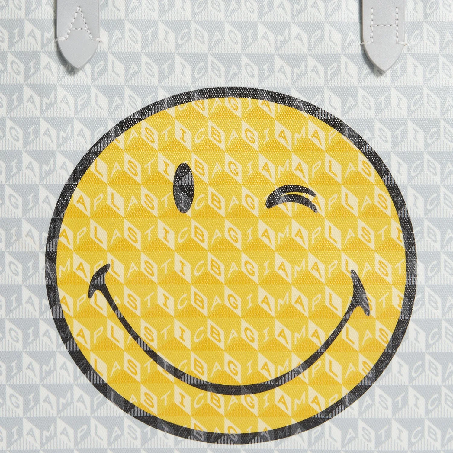 I Am A Plastic Bag Wink Zipped Tote - Image 5