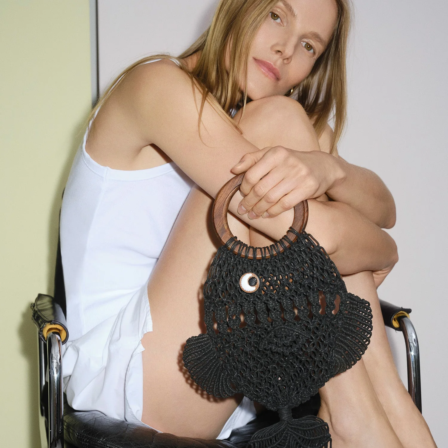 Macrame Fish Clutch - Image 2