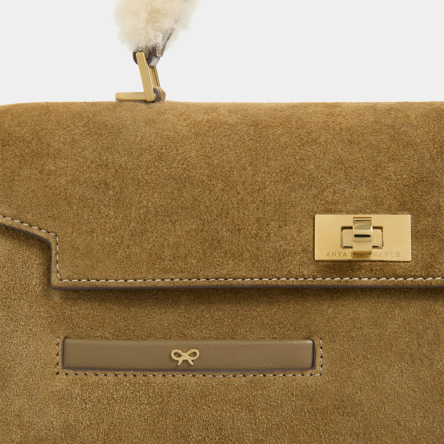 Mortimer Shearling Top Handle - Image 4