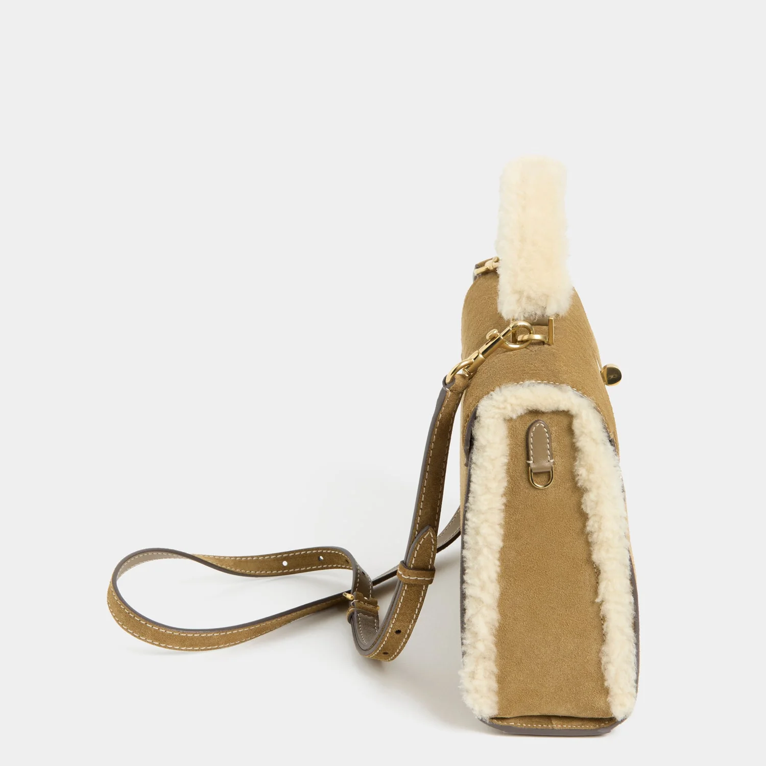 Mortimer Shearling Top Handle - Image 6