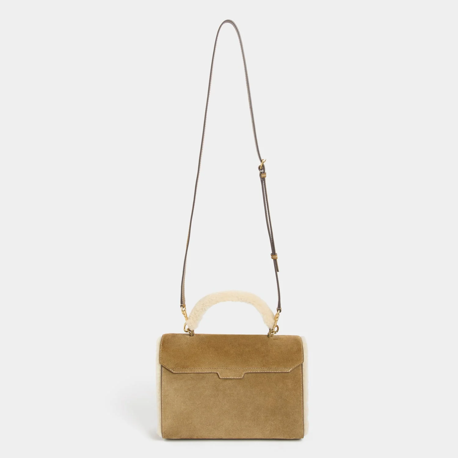 Mortimer Shearling Top Handle - Image 8