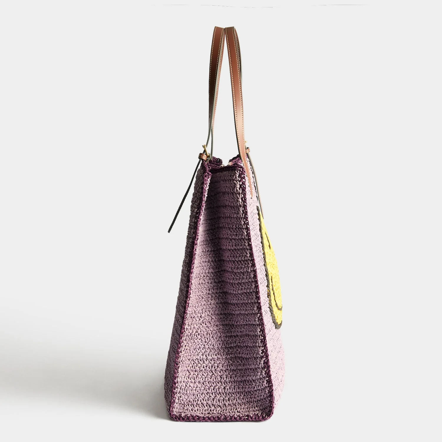 N/S Paper Raffia Wink Tote - Image 6