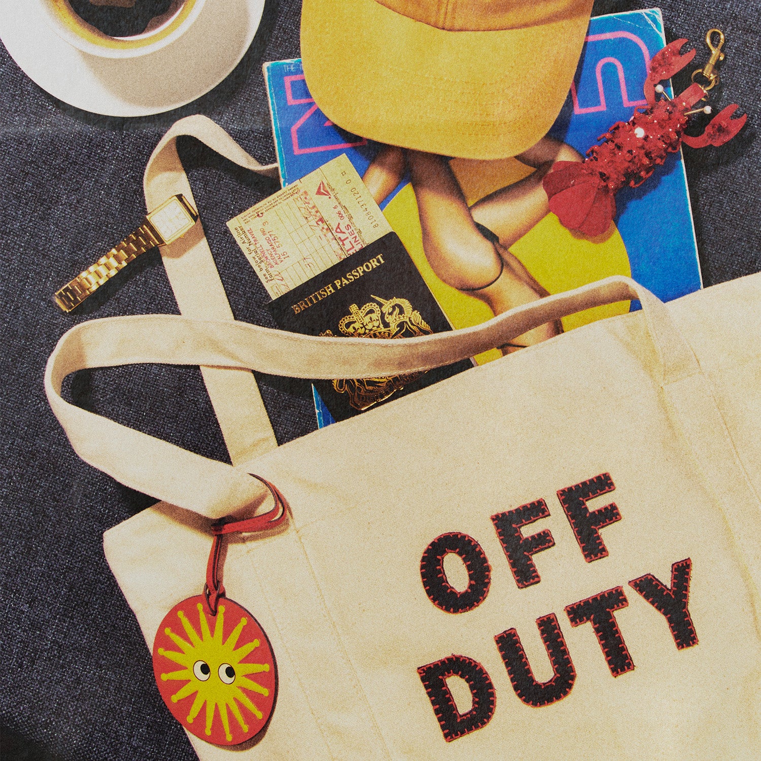 Off Duty Canvas Tote - Image 9
