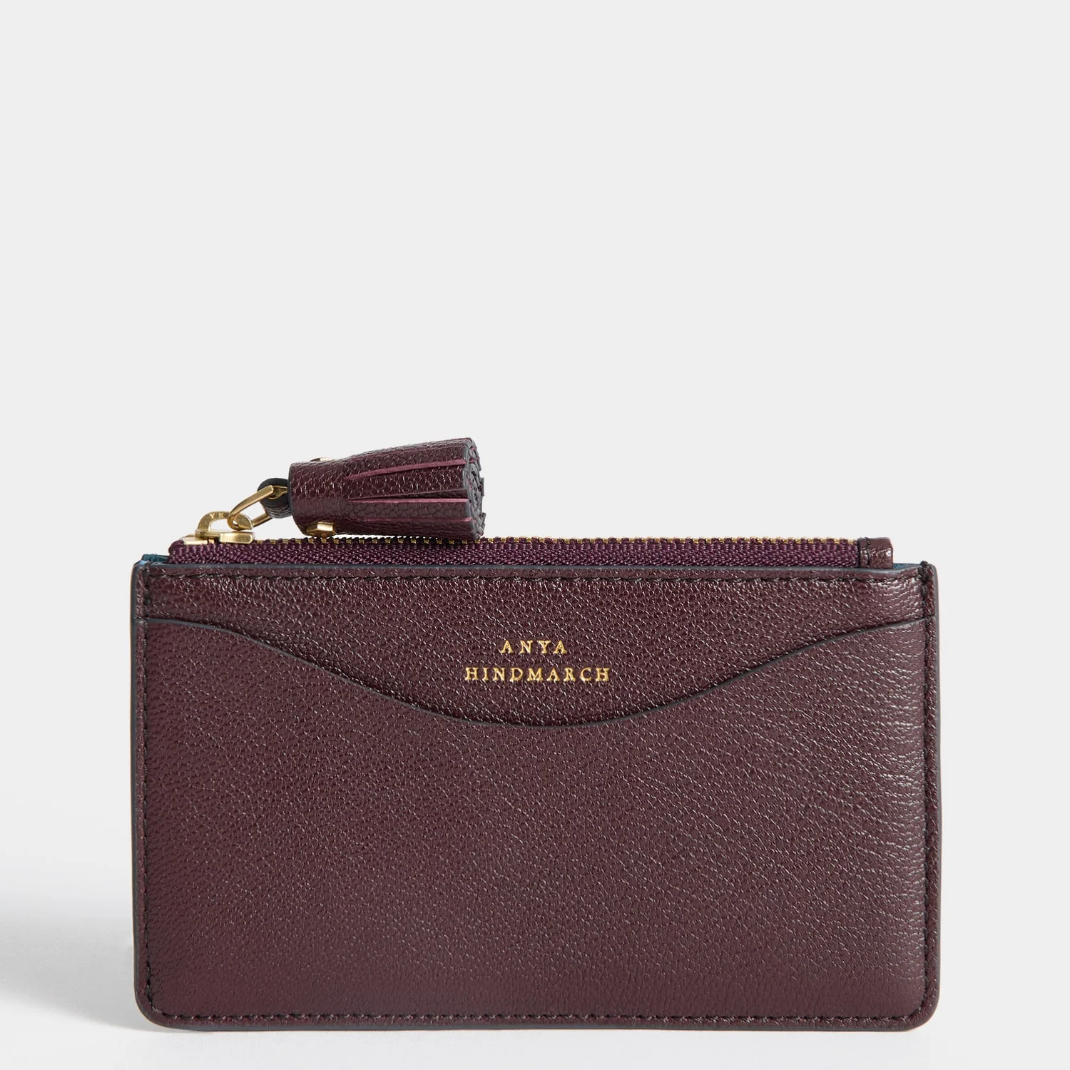 Peeping Eyes Zip Card Case