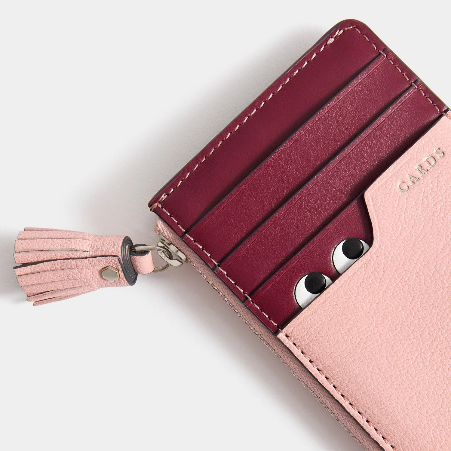 Peeping Eyes Zip Card Case - Image 3
